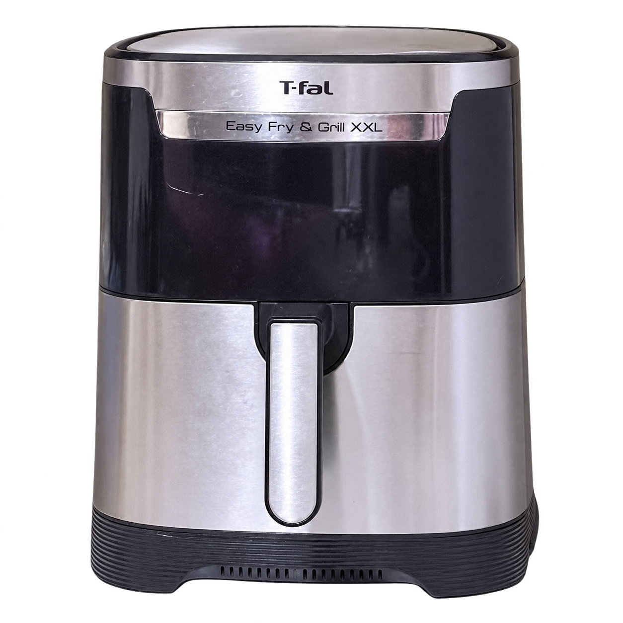 Our T-fal Easy Fry and Grill XXL air fryer on the kitchen counter